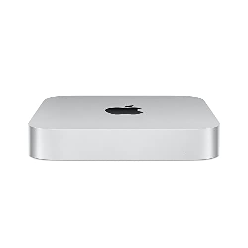 Apple 2023 Mac Mini Desktopcomputer mit M2 Chip, 8 GB RAM, 256 GB SSD Speicher, Gigabit Ethernet. Funktioniert mit...