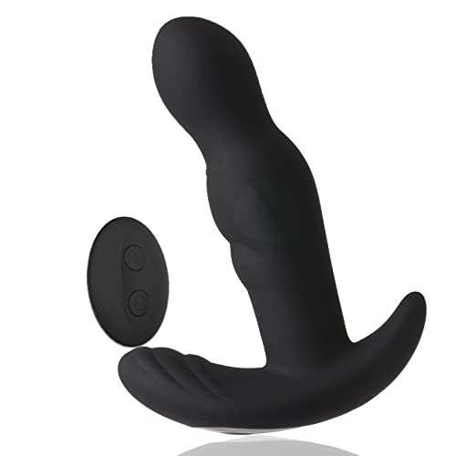 Analplug Analvibratoren Vibrator Prostata Massagegerä mit 9 Vibrationmode, Acvioo Sexspielzeug männer mit...