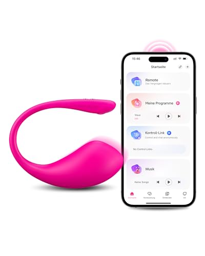 LOVENSE Lush 3 Vibrator mit App-Fernbedienung, Leichte Vibratorensets für Frauen, G-Punkt-Vibration für Frauen,...