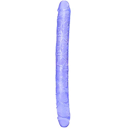 Double-Ended Realistic Dildos for Double Penetration Stimulator with Veining and Glans,39 cm Realistic Dildo,Adult...