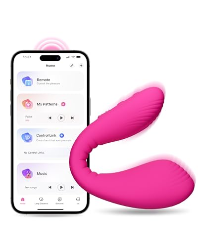 LOVENSE Dolce Bluetooth Paarvibrator Vibratoren mit APP Steuerung, Ferngesteuerter Vibratoren für Frauen,...