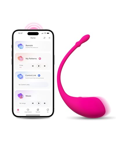 LOVENSE Lush Vibratorensets für frauen mit App, Vibro Ei mit Fernsteuerung, Vibration für Frauen mit Bluethooth,...