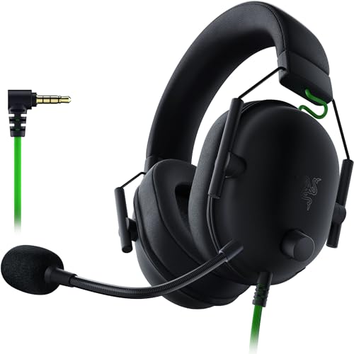 Razer BlackShark V2 X - Premium Esports Gaming Headset (Kabelgebundene Kopfhörer mit 50mm-Treiber,...