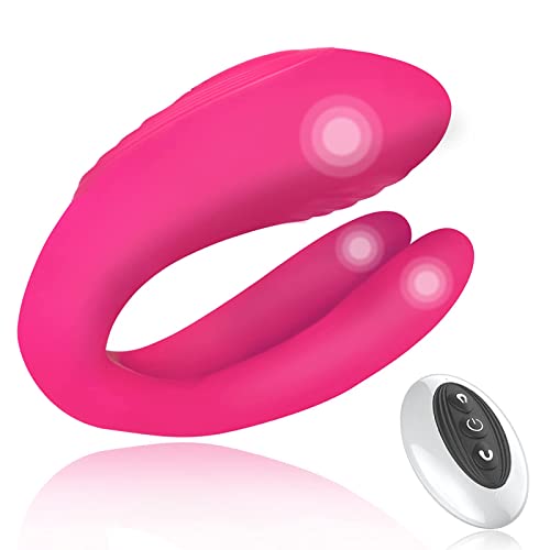 Paar Vibratoren für sie und ihn, G-Punkt Klitoris Tragbar Vibrator 3 Motoren Anus Prostata Stimulator mit 10...