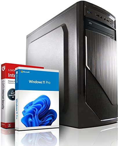 shinobee® Intel Core i7 4770 Multimedia PC - Schneller Computer für Büro & Home Office - Rechner mit 3.9 GHZ -...