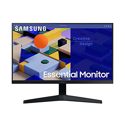 Samsung S31C Essential Monitor S24C314EAU, 24 Zoll, IPS-Panel, Full HD-Auflösung, Eco Saving Plus, AMD FreeSync, 5...