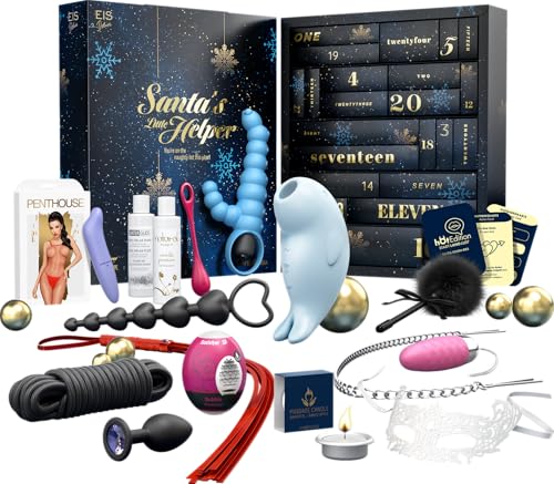 EIS Deluxe erotischer Adventskalender 2024 für Erwachsene Singles und Paare | 24 sinnliche Sex Geschenke inkl....