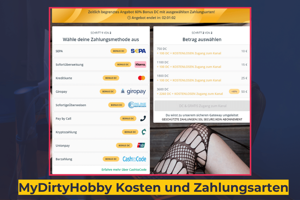 MyDirtyHobby Kosten und Zahlungsarten_ Ist die Website Abzocke oder lohnenswert